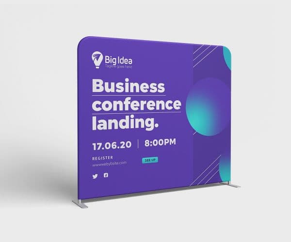 Tension Fabric Backdrop Printing